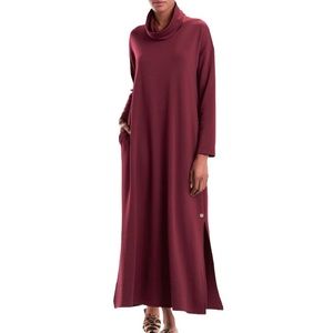 NWT Natori Cocoon Cowl Neck Long Sleeve Maxi Lounger